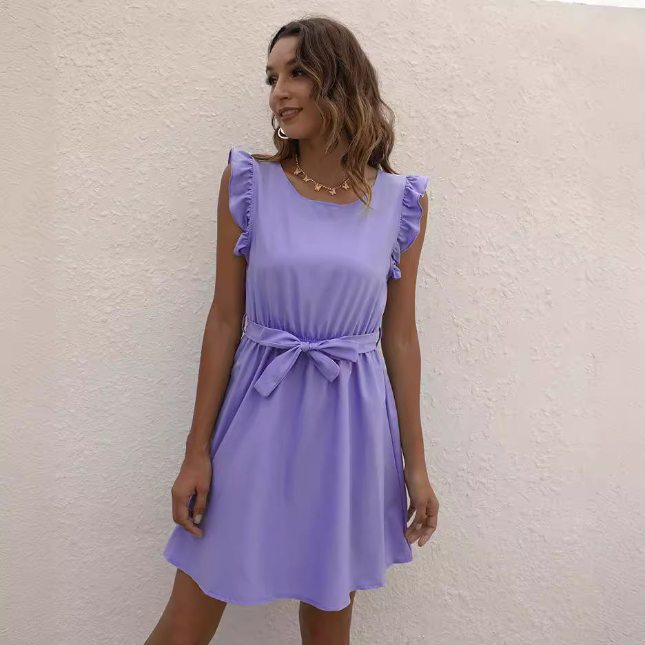 Robe Femme Été Chic -Taille Cintrée