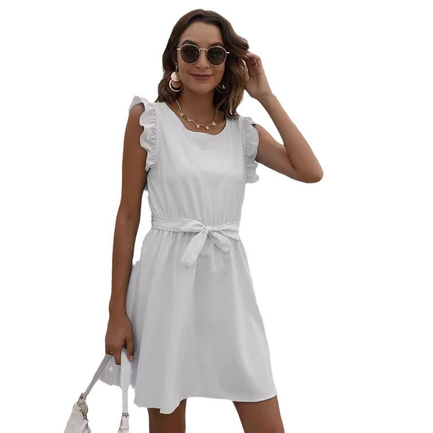 Robe Femme Été Chic -Taille Cintrée