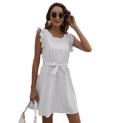 Robe Femme Été Chic -Taille Cintrée