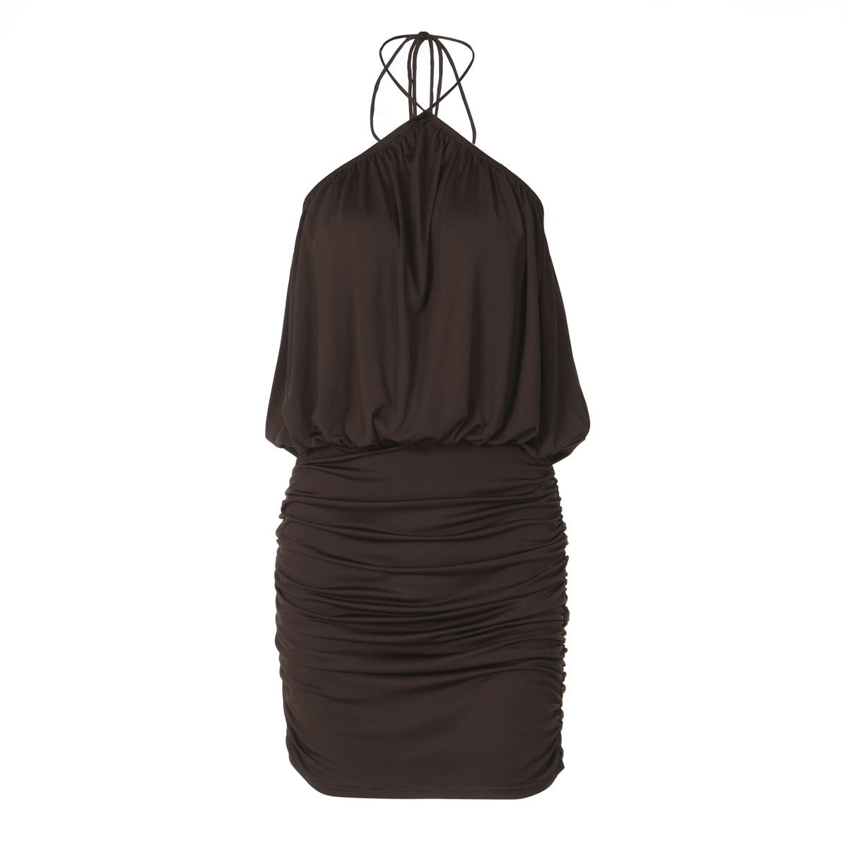 Robe dos nu sexy de style français pour femme.