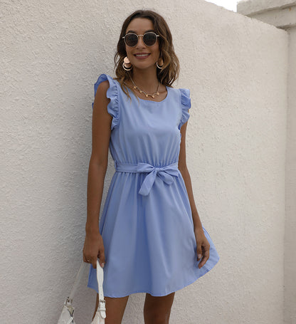 Robe Femme Été Chic -Taille Cintrée